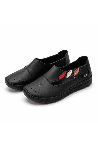 PATRON SHOES حذاء نسائي كاجوال من الجلد الطبيعي، نعل مريح، تصميم خفيف الوزن