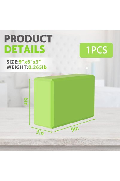 EHOME Yoga Blocks, Soft Non-Slip Surface Premium Foam Blocks