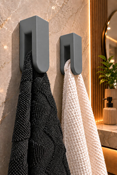 Arvella Studio 2-Piece Towel Rack |   Wall Mounted Bathroom Towel Holder With...