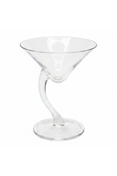 AKDC Acrylic Footed Ice Cream Glass — 150 ml | Crystal Clear Dessert Coupe