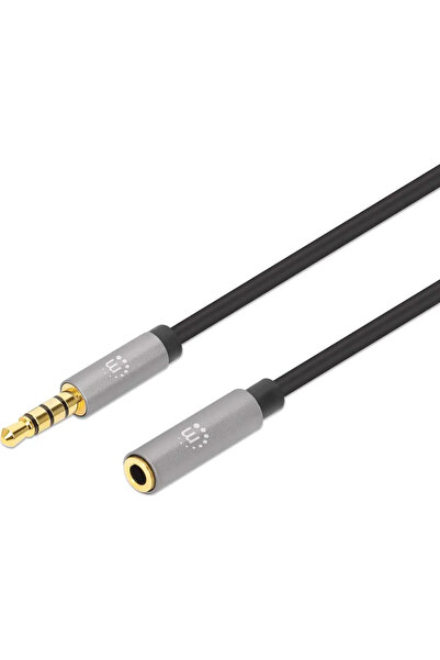 MANHATTAN Cablu prelungitor audio Aux / mufă jack de 3,5 mm, 3m