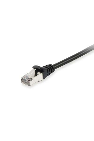 EQUIP Cablu patch Cat6 S/FTP 2xRJ45 25.00m negru LSZH pungă polietilenă
