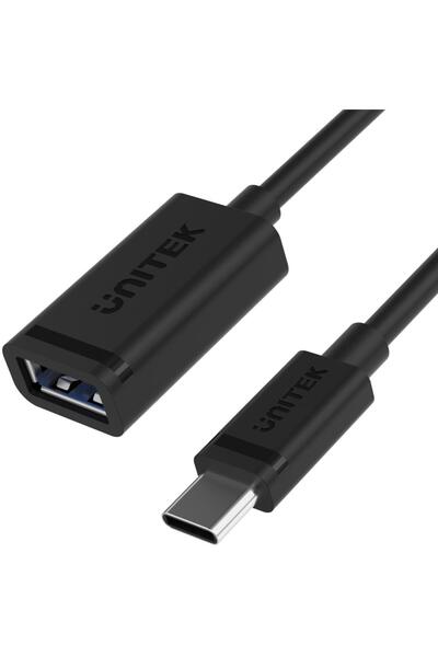 Unitek Cablu adaptor USB-C-USB-A, M/F 10Gbps 60W 1m