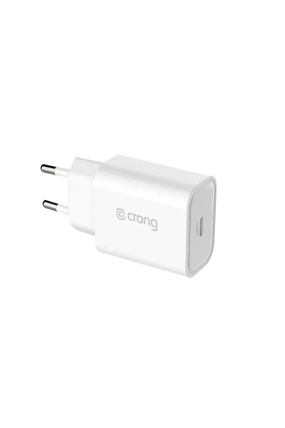 Crong Încărcător de călătorie USB-C, încărcător de rețea USB-C Power Delivery...
