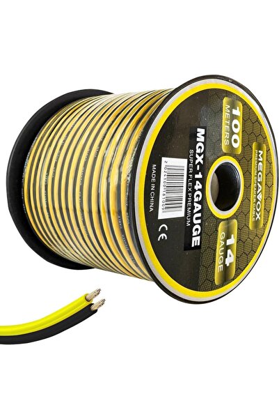 megavox MGX-14GAUGE Hoparlör Kablosu Silikon 14GA 100 Metre