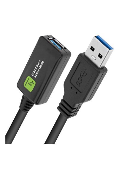 Techly Cablu USB 5 m USB 3.2 Gen 1 (3.1 Gen 1) USB A Negru