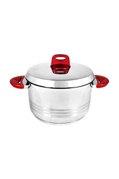 Hascevher Κατσαρόλα Ανοξείδωτη 18/10 DIANA-RED 26cm 8lt