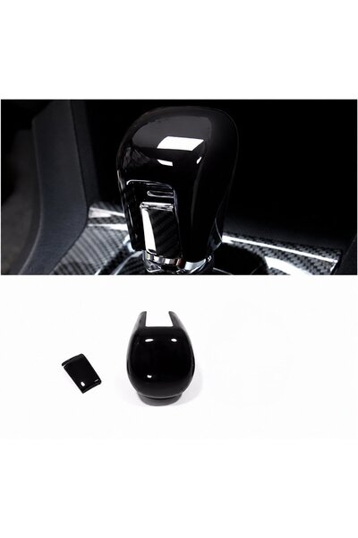 STİLİX GARAGE Civic Fc5 Fk7 Compatible 2016 - 2021 Piano Black Gear Shift Kno...