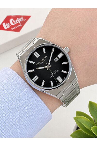 Lee Cooper Steel Cord Calendar Dial 50 Mt Water Resistant Special Design Men'...