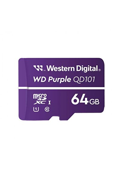 WESTERN DIGITAL Wd Purple Sc Qd101 64 Gb Microsdxc Class 10