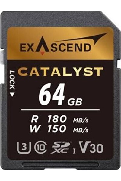 exascend Karta Catalyst SDXC 64 GB Class 10 UHS-I/U3 V30 (EX64GSDU1)