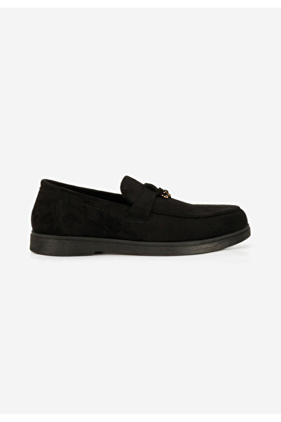B T Shoes Mocasini barbati Vidor negri