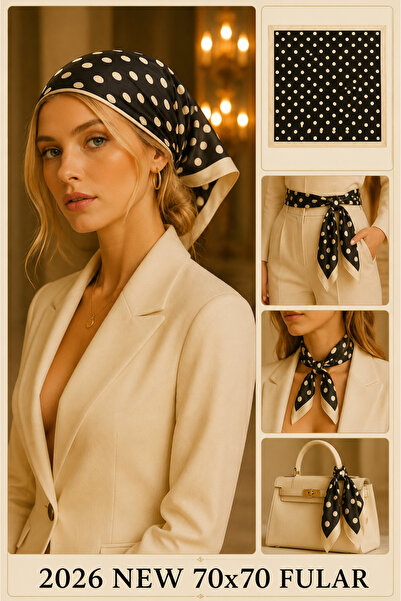 Jack Ferrero Luxury New Fular 70x70 Cm