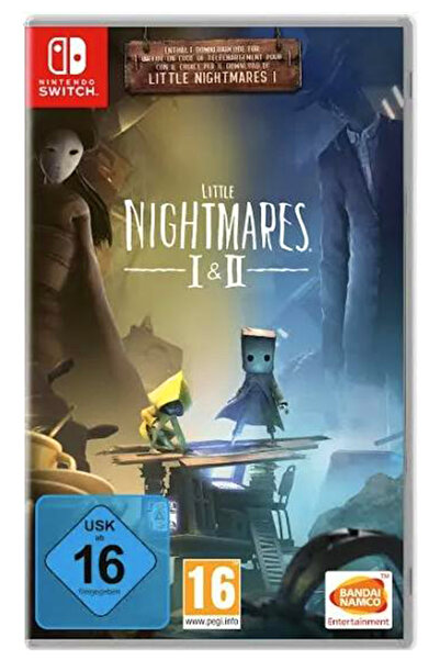 by Nintendo Little Nightmares I & II Bundle - Switch - FİZİKİ KARTUŞ GÖNDERİLİR