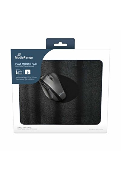 MediaRange Mausunterlage flach 250x220x3mm schwarz