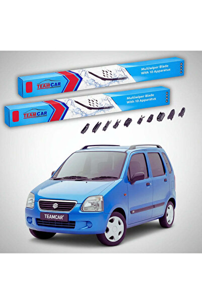 TEAMCAR Lame ștergătoare Suzuki Wagon R+ MM 2000-2007 |   Set frontal plat Pr...