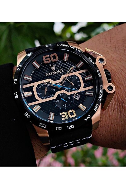 Raymond Big Case Sport Design Men's Wristwatch