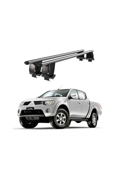 OEM Bare transversal roof rack aluminum compatible roof net mitsubishi l200 t...