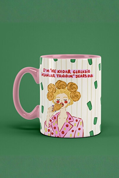 Hello Melody Design "Years Old" Mug from the Kupa Series - Original Design Di...