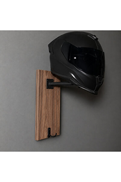 thecavehome Kask Askılığı Tekli- - motosiklet kask tutucusu - duvara monte ka...