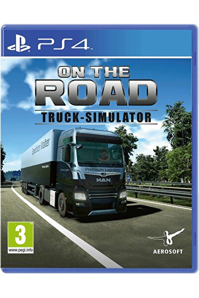 Sony Joc On The Road Truck Simulator PS4 PlayStation 4, Μεταχειρισμένο