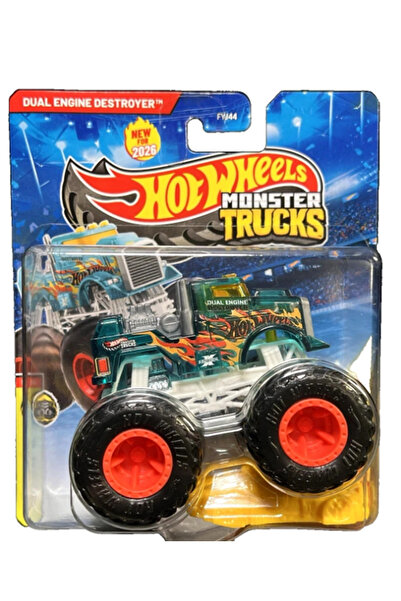 HOT WHEELS شاحنة مونستر تراك كانافار كاميون 1:64 ثنائية المحرك FYJ44/JKJ89