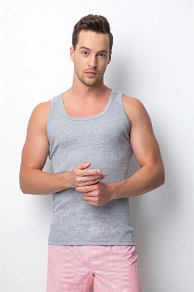 BENALİ Men's Wide Strap Ribbed Athlete 2110 (1 PC)