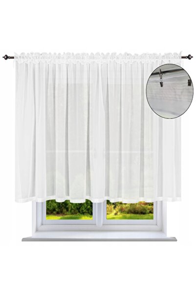 NOW-ART Cortină Cu Dantelă, 300x120, Poliester, Design Elegant, Calitate Înal...