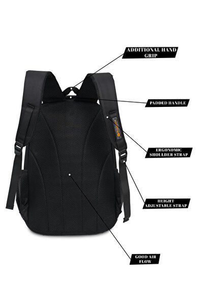 President Premium Daily Backpack Waterproof, Fits 18” Laptop, Lightweight & Durable Travel Backpack for Work, Study & Daily Use