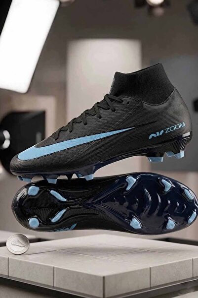 Nike Mercurial Superfly 10 Academy Fg/Mg Men's Black Football Boots