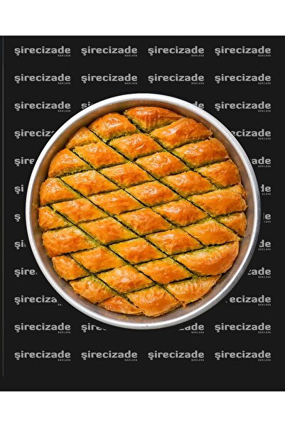 Şirecizade Premium Antep Fıstıklı Baklava 1 KG Tepsi – Geleneksel Gaziantep B...