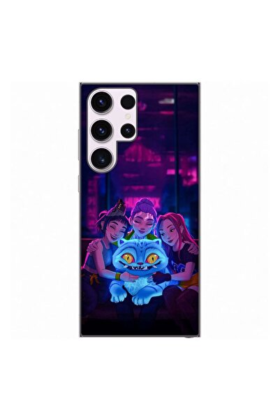OEM Husa compatibila cu Samsung Galaxy S23 Ultra Silicon Gel Tpu Model KPop D...