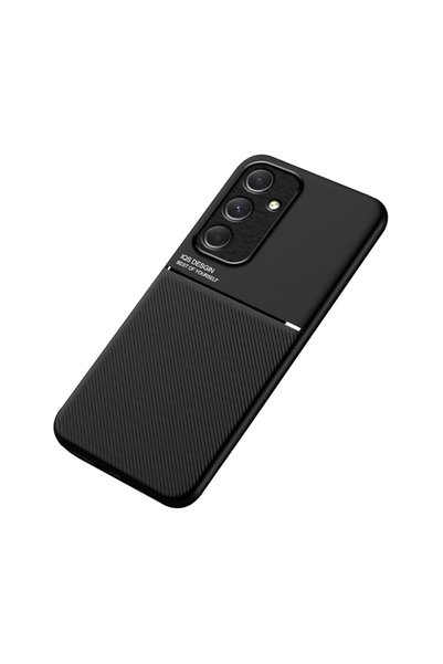 sscase Lines Imprinted Σκληρή Θήκη Black (Samsung Galaxy A55 5G)