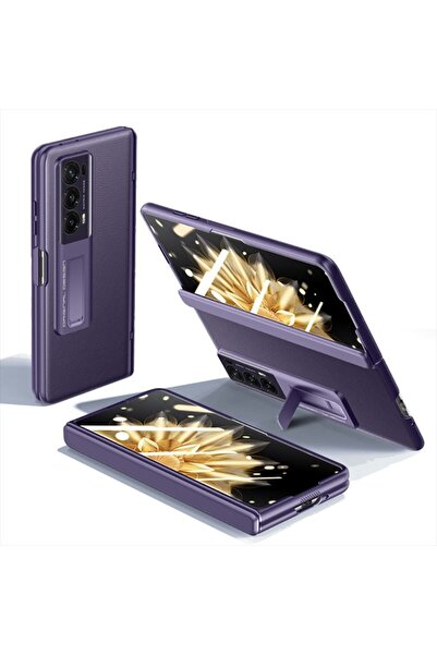 sscase Hinge Protection Θήκη με Βάση Στήριξης Purple (Honor Magic V2 5G)