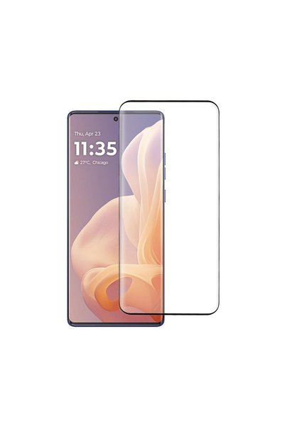 sscase Motorola Moto G85 5G Full Screen Tempered Glass Transparent