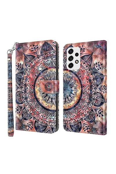 sscase 3D Painted Θήκη Πορτοφόλι Colorful Mandala (Samsung Galaxy A52/A52s)