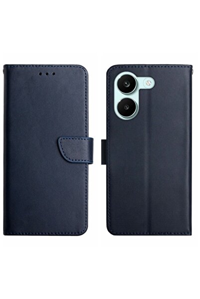 sscase Δερμάτινη Θήκη Πορτοφόλι Blue (Xiaomi Poco X8 Pro 5G)