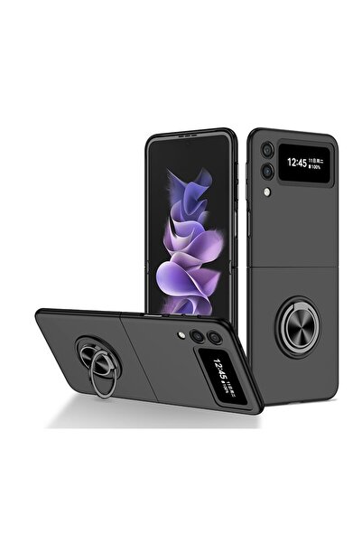 sscase Armor Ring Holder Σκληρή θήκη με Δαχτυλίδι Black (Samsung Galaxy Z Fli...
