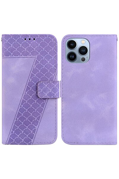sscase Seven Wallet Purple (Apple iPhone 15 Pro)