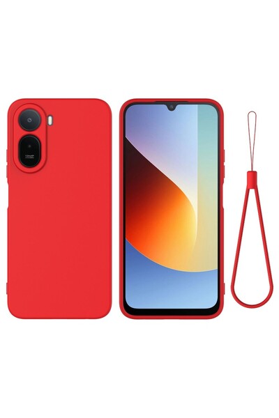 sscase Solid Color Θήκη Σιλικόνης Red (Xiaomi Redmi A7 Pro 4G)