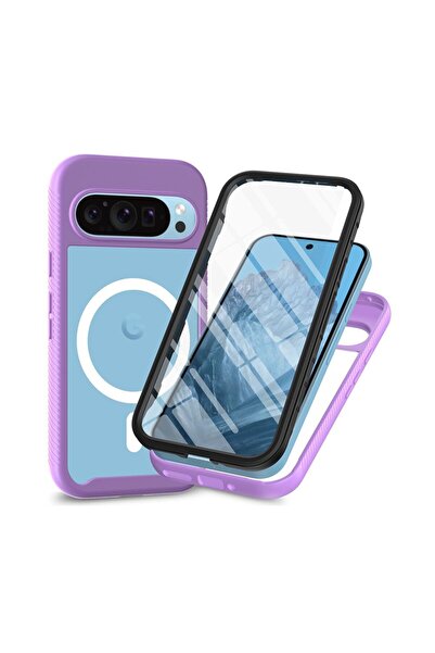 sscase 360 Degrees Coverage MagSafe Σκληρή Θήκη Purple (Google Pixel 9 5G/9 P...
