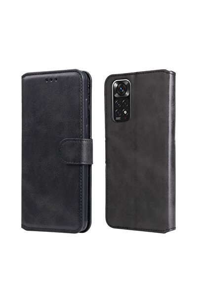 sscase Classic Texture Θήκη Πορτοφόλι Black (Xiaomi Redmi Note 11/Note 11s)