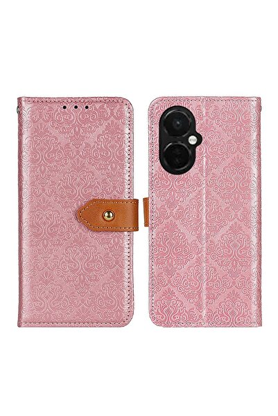 sscase Floral Θήκη Πορτοφόλι Pink (OnePlus Nord CE 3 Lite 5G)