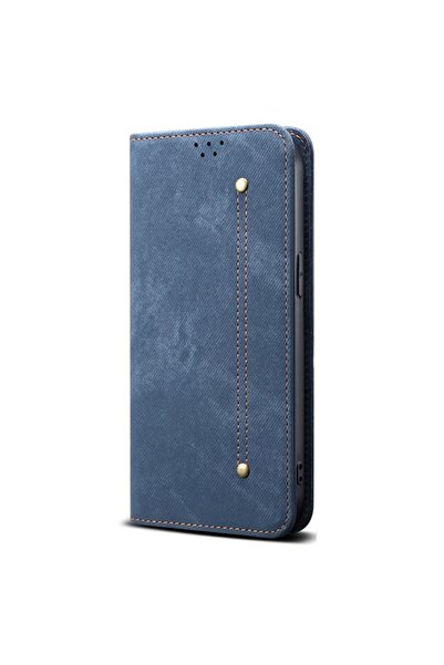 sscase Denim Texture Θήκη Βιβλίο Blue (Oppo Reno14 5G)