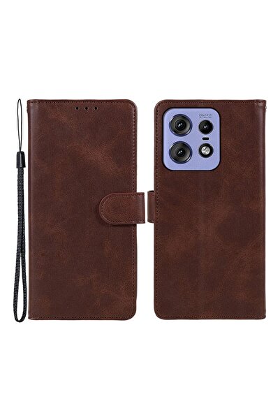 sscase Lite Θήκη Πορτοφόλι Brown (Motorola Edge 50 Pro 5G)