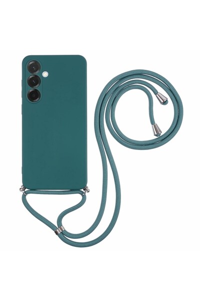 sscase Candy Colors Θήκη Σιλικόνης με Λουράκι Army Green (Samsung Galaxy A17 ...