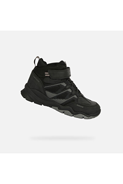 Geox Adidași negri pentru băieți Montrack B ABX