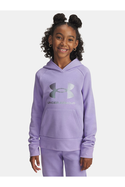 Under Armour Hanorac de damă UA Rival Flc Shimmer Hdy-PPL