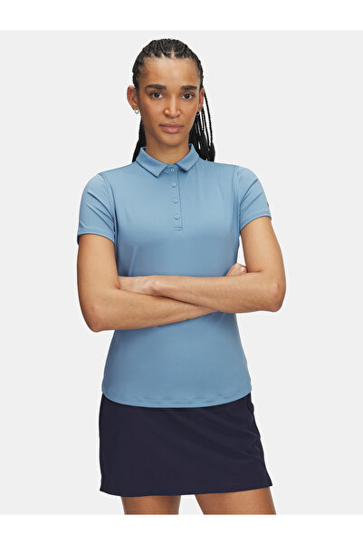Under Armour Tricou polo de damă UA Playoff SS - ALBASTRU
