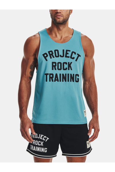 Under Armour Tílko Pjt Rck Rvrsbl Mesh Top TG-BLU